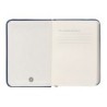 Cuaderno con gomilla antartik notes tapa dura a7 hojas lisas azul marino 80 hojas 80 gr fsc