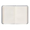 Cuaderno con gomilla antartik notes tapa dura a7 hojas lisas azul marino 80 hojas 80 gr fsc