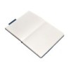 Cuaderno con gomilla antartik notes tapa dura a5 hojas rayas azul marino 100 hojas 80 gr fsc