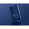 Cuaderno con gomilla antartik notes tapa dura a5 hojas rayas azul marino 100 hojas 80 gr fsc