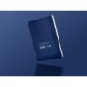 Cuaderno con gomilla antartik notes tapa dura a5 hojas lisas azul marino 100 hojas 80 gr fsc