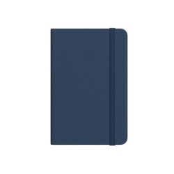 Cuaderno con gomilla antartik notes tapa dura a4 hojas lisas azul marino 100 hojas 80 gr fsc