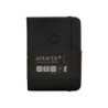 Cuaderno con gomilla antartik notes tapa dura a7 hojas lisas negro 80 hojas 80 gr fsc