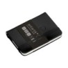 Cuaderno con gomilla antartik notes tapa dura a7 hojas lisas negro 80 hojas 80 gr fsc