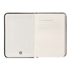 Cuaderno con gomilla antartik notes tapa dura a7 hojas lisas negro 80 hojas 80 gr fsc