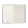Cuaderno con gomilla antartik notes tapa dura a6 hojas cuadricula negro 100 hojas 80 gr fsc