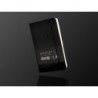 Cuaderno con gomilla antartik notes tapa dura a6 hojas cuadricula negro 100 hojas 80 gr fsc