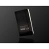Cuaderno con gomilla antartik notes tapa dura a6 hojas rayas negro 100 hojas 80 gr fsc