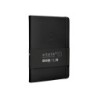 Cuaderno con gomilla antartik notes tapa dura a5 hojas cuadricula negro 100 hojas 80 gr fsc