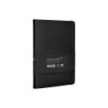 Cuaderno con gomilla antartik notes tapa dura a5 hojas lisas negro 100 hojas 80 gr fsc