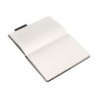 Cuaderno con gomilla antartik notes tapa dura a5 hojas lisas negro 100 hojas 80 gr fsc