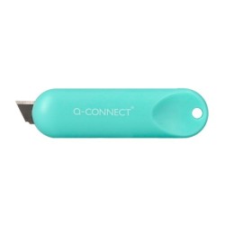 Cuter q-connect plastico mini de seguridad retractil modelos y colores surtidos expositor 30 unidades