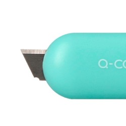 Cuter q-connect plastico mini de seguridad retractil modelos y colores surtidos expositor 30 unidades