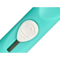 Cuter q-connect plastico mini de seguridad retractil modelos y colores surtidos expositor 30 unidades