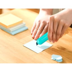 Cuter q-connect plastico mini de seguridad retractil modelos y colores surtidos expositor 30 unidades