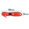 Cuter q-connect plastico ancho de seguridad para evitar cortes cuchilla 18 mm xd-g03 blister 1 unidad