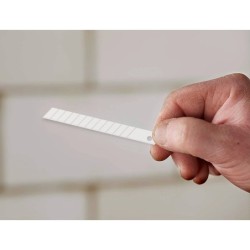 Repuesto cuter q-connect metalico estrecho para modelo kf14388 cuchilla ceramica 9 mm blister 6 unidades