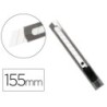 Cuter q-connect metalico ancho cuchilla ceramica 18 mm xd- c78 con clip blister 1 unidad