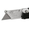 Cuter q-connect metalico ancho plegable con mango antideslizante cuchilla 19 mm xd-925 conclip blister 1 unidad