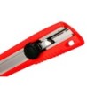 Cuter q-connect plastico ancho bloqueo de la hoja por rueda guia metalica para la cuchilla 18 mm xd-190 blister 1 unida