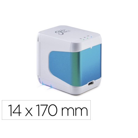 Impresora portatil colop e-mark go multicolor wifi impresion 14 mm alto x 150 mm longitud color blanco