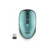 Raton ngs evo rust optico 800/1200/1600 dpi inalambrico 5 botones teclas silenciosas receptor usb 2,4 ghz verde
