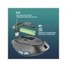 Raton ngs evo rust optico 800/1200/1600 dpi inalambrico 5 botones teclas silenciosas receptor usb 2,4 ghz verde