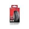 Raton ngs evo rust optico 800/1200/1600 dpi inalambrico 5 botones teclas silenciosas receptor usb 2,4 ghz negro
