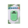 Calculadora liderpapel bolsillo xf42 8 digitos solar y pilas color verde 94x59,5x10,5mm