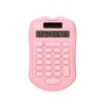 Calculadora liderpapel bolsillo xf41 8 digitos solar y pilas color rosa 94x59,5x10,5mm