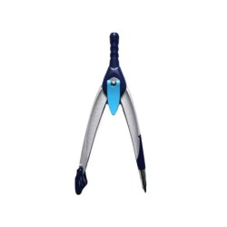 Compas liderpapel lock device con adaptador universal y tubo de minas expositor con 12 unidades colores surtidos
