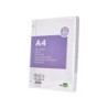 Recambio liderpapel a4 20050 hojas 90g/m2 cuadro 4 mm con margen 4 taladros