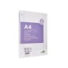 Recambio liderpapel a4 20050 hojas 90g/m2 cuadro 4 mm con margen 4 taladros