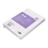 Recambio liderpapel a4 20050 hojas 90g/m2 cuadro 4 mm con margen 4 taladros