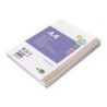 Recambio liderpapel a4 20050 hojas 90g/m2 cuadro 5 mm 4 taladros bandas de 5 colores