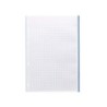 Recambio liderpapel a4 20050 hojas 90g/m2 cuadro 5 mm 4 taladros bandas de 5 colores