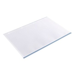 Recambio liderpapel a4 20050 hojas 90g/m2 cuadro 5 mm 4 taladros bandas de 5 colores