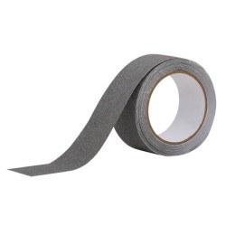 Cinta antideslizante q-connect gris 5mt x 50 mm