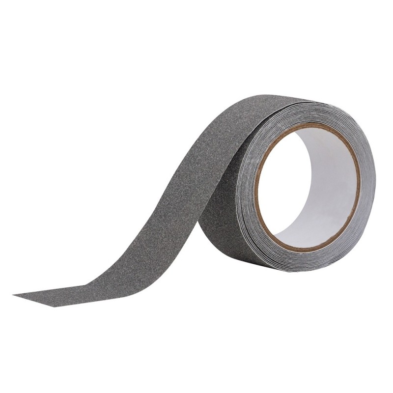 Cinta antideslizante q-connect gris 5mt x 50 mm Cinta antideslizante q-connect gris 5mt x 50 mm