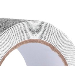 Cinta antideslizante q-connect gris 5mt x 50 mm