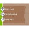 Cinta adhesiva q-connect kraft 50mt x 50 mm para embalaje