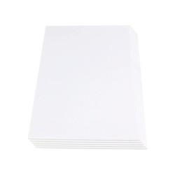 Carton pluma liderpapel blanco doble cara 70x100cm espesor 10 mm