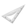 Juego escuadra 21 cm cartabon 21 cm regla 30 cm y semicirculo plastico flexible en petaca liderpapel