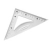 Juego escuadra 21 cm cartabon 21 cm regla 30 cm y semicirculo plastico flexible en petaca liderpapel