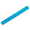 Juego escuadra 21 cm cartabon 21 cm regla 30 cm y semicirculo plastico flexible en petaca liderpapel colores