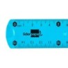 Regla liderpapel plastico flexible 15 cm colores surtidos
