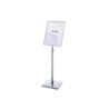 Expositor rocada de suelo magnetico rotativo 90 horizontal/vertical altura ajustable din a3
