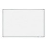 Pizarra blanca rocada lacada magnetica marco aluminio con cantoneras 100x150 cm