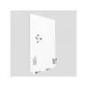 Pizarra blanca rocada skinmatt proyeccion mate lacada magnetica 100x150 cm