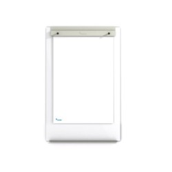 Pizarra blanca rocada skinmatt proyeccion mate lacada magnetica 100x150 cm
